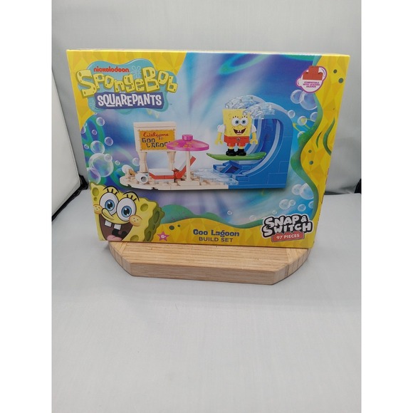 Spongebob Squarepants 97pc Snap & Switch: GOO LAGOON Build‎ Set #32001-07 - Picture 2 of 9